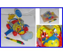 DISNEY Gadget Topolino Mickey Mouse Mutlicopter Donald Duck Gyro Gearloose PLAYSET 