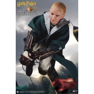 Rara Figura Collezione 26cm DRACO MALFOY Quidditch da CAMERA DEI SEGRETI Scala 1/6 Originale STAR ACE Harry Potter