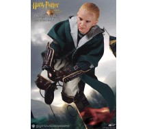 Rara Figura Collezione 26cm DRACO MALFOY Quidditch da CAMERA DEI SEGRETI Scala 1/6 Originale STAR ACE Harry Potter