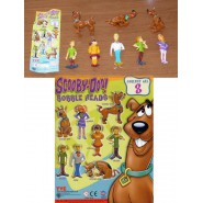 Set 8 Figure SCOOBY DOO BOBBLE HEADS Serie TOMY Gashapon ANCHE PER TORTA