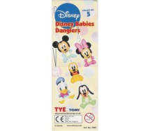 RARO Set 5 Characters Disney BABY DANGLERS KeyChain