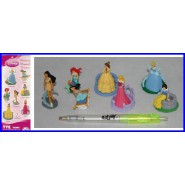 RARO Set 7 Characters Disney PRINCESS FOREVER Cinderella Jasmine Snow White Belle Aurora