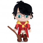 PLUSH Big 29cm HARRY POTTER Griffyndor Version QUIDDITCH Warner Bros ORIGINALE PlayByPlay