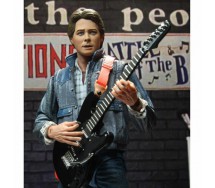 FIGURA Ultimate MARTY McFLY 18cm Versione AUDITIONS Battle of The BANDS da Ritorno al Futuro Originale Ufficiale NECA