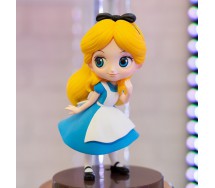 Figura Statuetta Collezione ALICE Paese Meraviglie 7cm Disney CHARACTERS Wonderland PETIT QPOSKET Banpresto