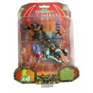 GORMITI 4 Figures Motak New Eron Ultra Zefyr Ultra Hydros 5cm Original Giochi Preziosi