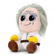 Plush Soft Toy 20cm DOC BROWN From Movie Back To The Future BTTF Phunny Kid Robot