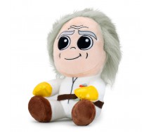 Peluche 20cm DOC BROWN Dal Film Ritorno Al Futuro BTTF Phunny Kid Robot