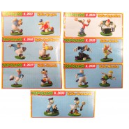 Football Mondial 2006 Set 7 Blister 14 Figures Italy Brasil Spain Germany France Argentina Gadget Topolino Mickey Mouse DISNEY