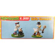 Mondiali Di Calcio 2006 Italia Germania Topolino Rovesciata e Paperon De Paperoni Gadget Topolino DISNEY