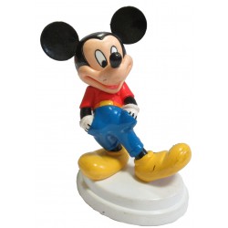 RARA Figura TOPOLINO Mickey Mouse Disney De Agostini 3D Collection SERIE 1 Base Bianca