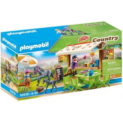 Playset PONY CAFE SUPER SET Original PLAYMOBIL  70519 Country