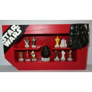 STAR WARS Limited Edition PORTRAITS  French Set 9 Cute PORCELAIN Mini Figures COFFRET 