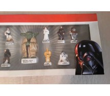 STAR WARS Limited Edition PORTRAITS  French Set 11 Cute PORCELAIN Mini Figures FEVES 