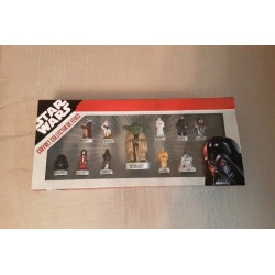 STAR WARS Limited Edition PORTRAITS  French Set 11 Cute PORCELAIN Mini Figures FEVES 