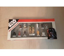 STAR WARS Limited Edition PORTRAITS  French Set 11 Cute PORCELAIN Mini Figures FEVES 