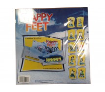 HAPPY FEET Limited Edition Raro SET 10 Mini FIGURE 3cm Porcellana FEVES Francia