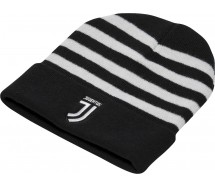 Winter HAT BLACK AND WHITE Original JUVENTUS New Logo JJ Official