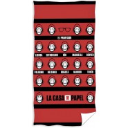 CASA DE PAPEL  Beach Towel 70x140cm BATH Original New cotton CARBOTEX