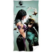 MORTAL KOMBAT X Beach Towel 70x140cm BATH Original New cotton CARBOTEX