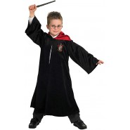 HARRY POTTER Set Kit Costume Carnevale MANTELLO OCCHIALI BACCHETTA Bambino Originale RUBIE'S 