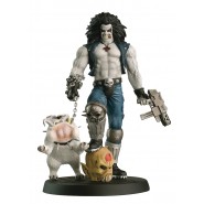 LOBO With Character Booklet Figure LEAD 8cm Classic Figurine Collection Serie DC Super Hero Eaglemoss