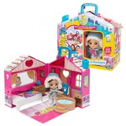 ME CONTRO TE Playset MOUNTAIN CHALET with Sofì Cutie Doll and key to opening in the shape of a heart Original GIOCHI PREZIOSI