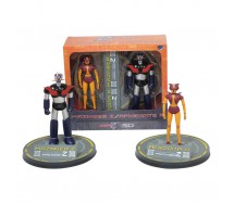 BOXED SET 2 Action Figure MAZINGER Z and APHRODA A Hover Pilder 16cm SD TOYS