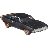 FAST AND FURIOUS Die Cast Car Model DODGE CHARGER Dusty Black Scale 1:64 6cm HotWheels GBW75