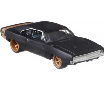 FAST AND FURIOUS Die Cast Modellino Auto DODGE CHARGER Dusty Black Scala 1:64 6cm Hot Wheels GBW75 
