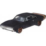 FAST AND FURIOUS Die Cast Car Model DODGE CHARGER Dusty Black Scale 1:64 6cm HotWheels GBW75