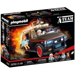 Playset FURGONE VAN A-TEAM con 4 FIGURE Originale PLAYMOBIL 70750 Collectors