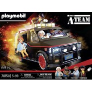 Playset FURGONE VAN A-TEAM con 4 FIGURE Originale PLAYMOBIL 70750 Collectors