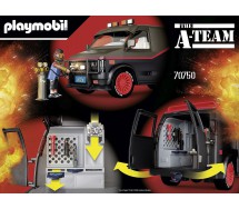 Playset FURGONE VAN A-TEAM con 4 FIGURE Originale PLAYMOBIL 70750 Collectors