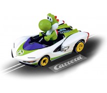 Modellino KART di YOSHI Versione P-WING da SUPER MARIO Kart Scala 1:43 per Pista Elettrica CARRERA GO 