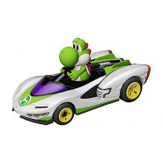 P-WING Model YOSHI KART SUPER MARIO Kart Scale 1:43 Slot Track CARRERA GO 