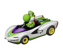 Modellino KART di YOSHI Versione P-WING da SUPER MARIO Kart Scala 1:43 per Pista Elettrica CARRERA GO 