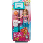 SKIPPER BASKET PLAYER Doll Barbie Sport Original MATTEL GHK35