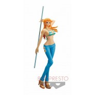 One Piece NAMI Figure Statue 24cm BIKINI and JEANS Glitter Glamours VERSION B Originale BANPRESTO