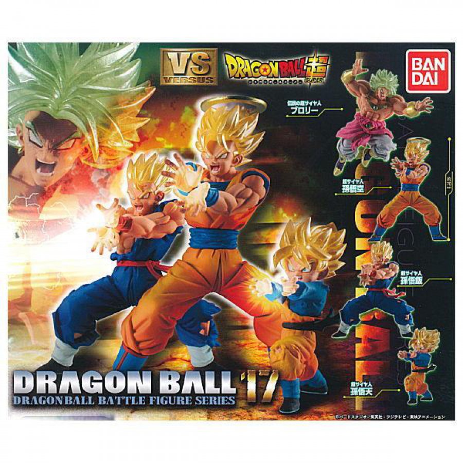 Dragonball Complete Set 5 Figure Battle Series Special 04 Bandai Gashapon for sale online 