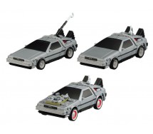 RARO SET 7 Figure RITORNO AL FUTURO Portachiavi DeLOREAN Marty DOC Originali Gashapon BANDAI JAPAN