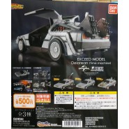 Set 3 Figures Exceed Model BACK TO THE FUTURE 1, 2, 3 DeLOREAN Original Gashapon BANDAI JAPAN