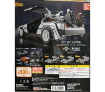 RARO SET 7 Figure RITORNO AL FUTURO Portachiavi DeLOREAN Marty DOC Originali Gashapon BANDAI JAPAN