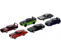 FAST and FURIOUS Set 6 Models CAR DieCast WAVE 2 Scale 1/55 Dom Letty Brian JADA