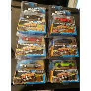 FAST FURIOUS Set 6 Modelli AUTO DieCast WAVE 2 Scala 1/55 Dom Letty Brian JADA