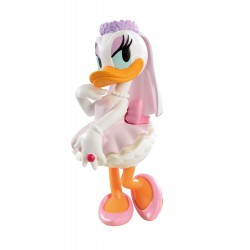 COPPIA Set 2 Figure PAPERINO e PAPERINA Donald Daisy Duck 10cm NORMAL COLOR Banpresto DISNEY Lovers Moments