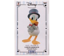 COPPIA Set 2 Figure PAPERINO e PAPERINA Donald Daisy Duck 10cm NORMAL COLOR Banpresto DISNEY Lovers Moments