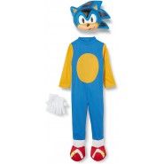 COSTUME Carnevale SONIC The Hedgehog Size SMALL 3-4 YEARS Originale RUBIE'S
