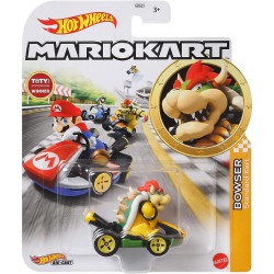 Die Cast Modellino BOWSER versione STANDARD da SUPER MARIO KART Scala 1:64 5cm Hot Wheels