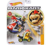 Die Cast Modellino BOWSER versione STANDARD da SUPER MARIO KART Scala 1:64 5cm Hot Wheels